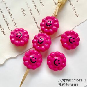 12-rose red / See pictures for size (sold by the piece)