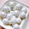 oly-f5808cc85da67d574aab79e600438fea Wholesale Chic UV Colorful Acrylic Round Beads 16mm for DIY Jewelry and Phone Charm, Fashion Accessory, Boutique Resale