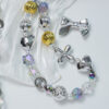 oly-f5913935870bbcfc69bf5e96593cd200 Wholesale Silver Tone UV Plated Acrylic Cross Star Heart Beads Vintage Punk DIY Bracelet Jewelry Making Accessory Gift