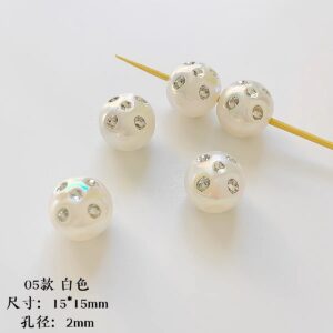 11-beige / The size is about 16mm (sold by piece)