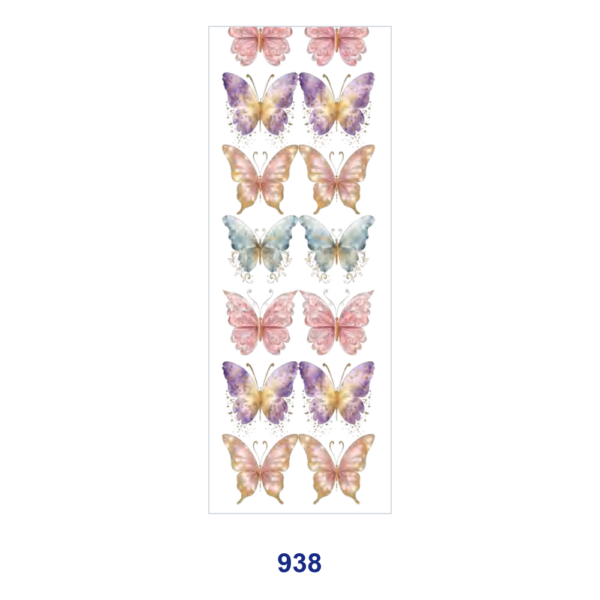Wholesale 2/8/16pcs Glitter Butterfly Simple Cartoon Bear & Cute Doll Print Pen and Bookmark Stickers UV DTF Wraps OLY Exclusive