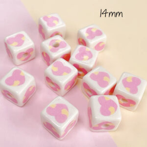 03-Pink Love / Size: 13mm, Aperture: 4.3mm