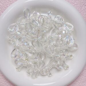 04-white / Size is about 34*20mm, hole diameter is about 2.3mm