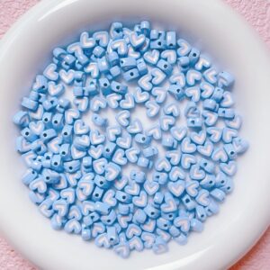 14-light blue / Size is about 8mm, hole diameter is about 1.8mm