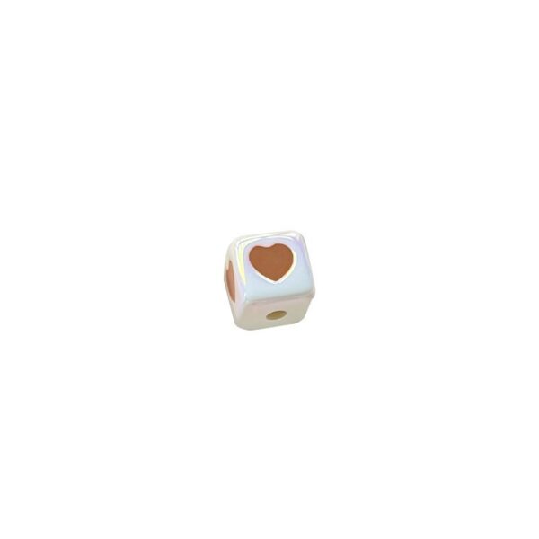 oly-f6d2778cc29596cf5f5a39d39385c926 Wholesale Black and White Square Love Acrylic Loose Beads for DIY Jewelry Making Fashion Accessory Gift