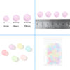oly-f6e4b1cdf6f16f0fa641d22a3d9f6a09 Wholesale 100 Pcs Macaron Frosted Acrylic Loose Beads for DIY Jewelry Bag Charm Car Key Accessory Fashion Gift