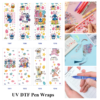 oly-f707bc63c546eccbcfcf91ba8c351e21 Wholesale 2/8/16pcs Cute Alien Cartoon Character Easter Egg Bunny Floral Festive Lettering Print Pen and Bookmark Stickers UV DTF Wraps OLY Exclusive