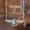 oly-f737664edf1b8fe34cc697ed73a02591 Wholesale Antique Silver Bohemian Airplane Pendant Necklace Turquoise Inlay Vintage Style Jewelry Boutique Resale