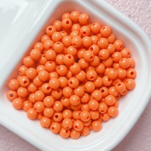 14-Orange (Glow) / 6mm(100/bag)