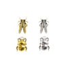 oly-f77cc06def6cd940d7afb5bb85e11443 Wholesale Vintage Gold Cicada Ring Insect Jewelry Fashion Accessory Adjustable Gift
