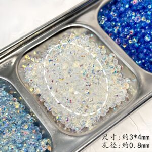 01-white / 4mm (100 pieces/pack)