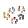 oly-f81afd889f0f54887bda19982a40ce9a Wholesale 200pcs 3mm Electroplated Ancient Bronze Square Plastic Spacer Beads for DIY Jewelry Making Craft Supply
