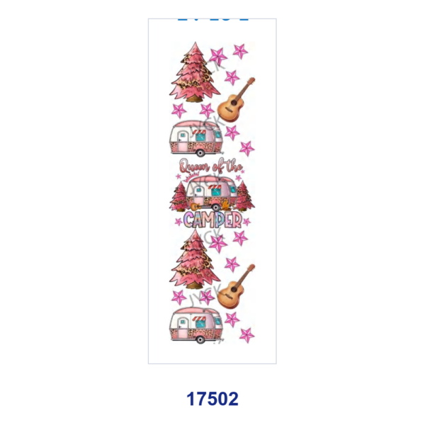 oly-f87196b69942b6f95fbf99b5528b5dff Wholesale 2/8/16pcs Summer Camping Holiday Themed Pen and Bookmark Stickers UV DTF Wraps