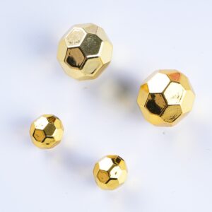 09-gold beads / 10mm (sold by unit)