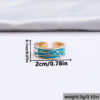 Wholesale Blue Ocean Enamel Adjustable Open Ring Silver Tone Women S Fashion Jewelry Accessory For Everyday Boutique Resale