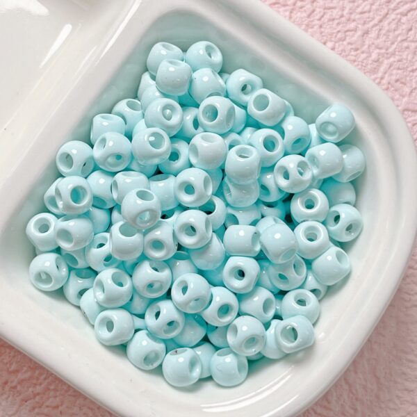 Wholesale Acrylic Cute Bowknot Loose Beads Baking Paint Finish DIY Jewelry Making Phone Charm Craft Supply