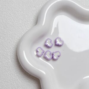 09-light purple / Size about 11*13mm