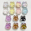 oly-fa333438b430fbe699901ab879a32c95 Wholesale Cute Rabbit Head Acrylic Beads DIY Craft Supplies for Phone Straps Hair Ties Bag Charms