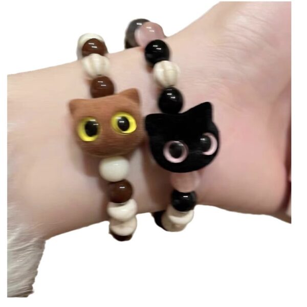 oly-fab1afb74f092e871a3801c7476d23ea Wholesale Acrylic Flocked Owl Beads Black Blue Eyes DIY Jewelry Making Phone Chain Charms Trendy Fashion Accessory