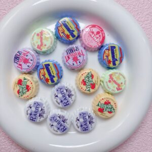 07-randomly mixed colors / Size is about 23mm, hole diameter is about 4mm