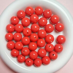15-orange red / The size is about 16mm