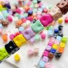oly-fb2dbd0a0458f890a071759e232474e1 Wholesale Acrylic Baking Paint Cheese Square Beads DIY Jewelry Accessory for Phone Chain Keychain Making