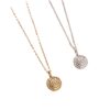 Wholesale Electroplating Copper Pastry Themed Necklace And Earrings Set Croissant Pendant Cinnamon Roll Earrings Stylish Fashion Accessory For Boutique Resale