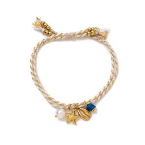 Starfish pendant bracelet