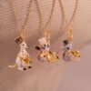 oly-fcbcf1797389d540f9130186ada88d5e Wholesale Chic Animal Pendant NecklaceElectroplating Copper Koala Kangaroo Sugar Glider Fashion Accessory Gift