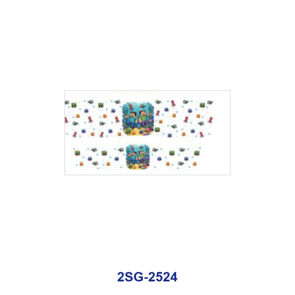 oly-fcdcc6f954ee5c0548c8ffc7ee1bccb6 Wholesale 8pcs Game Character Bee Floral Pattern 3oz Cup Stickers Wrap OLY Exclusive