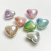 oly-fce6b9fb83c9caa419ae8d18b8ec57e1 Wholesale Acrylic UV Electroplated Double Color Love Heart Beads for DIY Jewelry, Phone Charms, Bracelets – Trendy Fashion Accessory