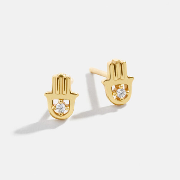 oly-fd75dfcdcd9f40d4da3287452d475416 Wholesale Copper Horseshoe Earrings With Zircon Eye Design Stylish Jewelry Accessory Gift For Party Boutique Resale