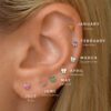 oly-fda8c0641460834e0b85c01d77cd2647 Wholesale Copper Butterfly Ear Studs With Zircon Screw Back Cartilage Piercing Trendy Women S Jewelry Accessory Fashion Gift For Boutique Resale