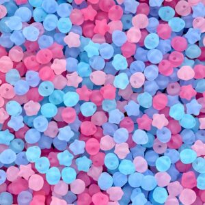 17-blue and pink series / Size is about 11mm, hole diameter is about 2.1mm