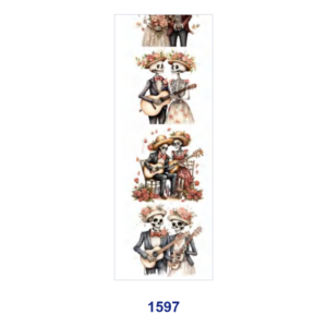 1597 / 16pcs / 11*3.2cm