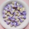 oly-fe0d3b74fdb7c84f835086a81d14c977 Wholesale Acrylic Electroplated Two-Tone Gradient Bow Loose Beads for DIY Phone Charm Keychain Making, Fashion Accessory Gift