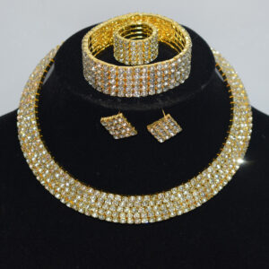 Xl-2018-5 rows (set of 4) gold