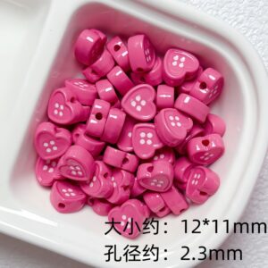 12-dark pink / See pictures for size (sold by the piece)