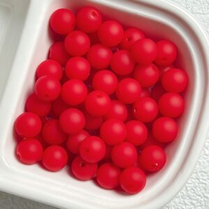 11-red / 6mm (sold by pack, 100 pcs/pack)