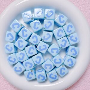 01-light blue / Size is about 15mm, hole diameter is about 4mm